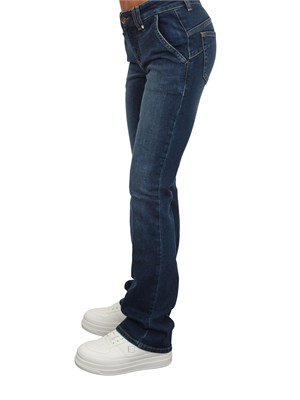 Jeans Liu Jo donna bottom up in denim blu lavaggio used in DONNA