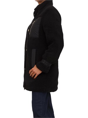 Giaccone reversibile Liu Jo donna in teddy imbottito nero in DONNA