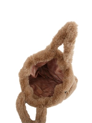 Shopping media Liu Jo donna in teddy beige con logo in DONNA