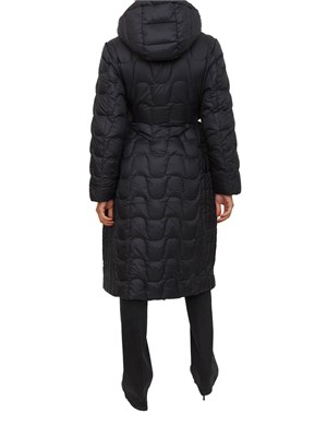 Giubbotto lungo Liu Jo donna in nylon imbottito nero in DONNA