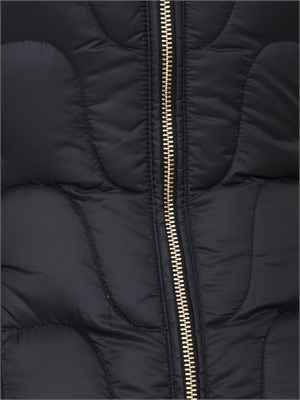 Giubbotto lungo Liu Jo donna in nylon imbottito nero in DONNA