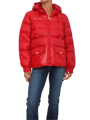 Giubbino Liu Jo donna in nylon imbottito rosso in DONNA