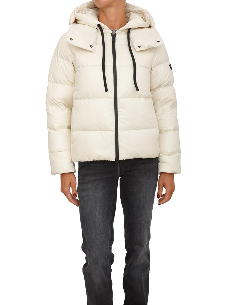 Piumino Peuterey donna in nylon idrorepellente bianco