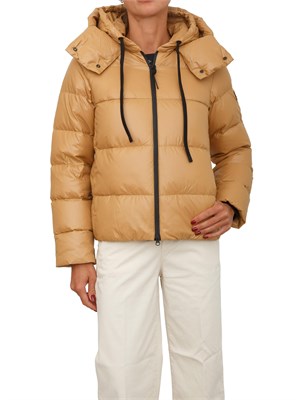 Piumino Peuterey donna in nylon idrorepellente beige in DONNA