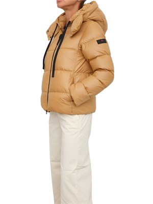 Piumino Peuterey donna in nylon idrorepellente beige in DONNA