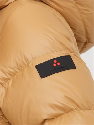 Piumino Peuterey donna in nylon idrorepellente beige in DONNA