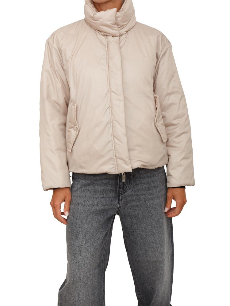 Giubbino giacca reversibile iBlues in tessuto antigoccia beige