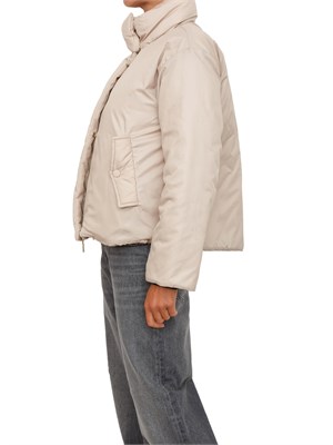 Giubbino giacca reversibile iBlues in tessuto antigoccia beige in DONNA