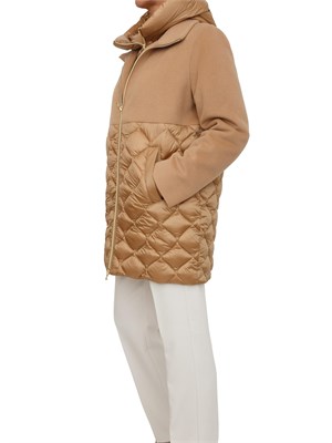 Giubbino Amore Emme Marella in panno e nylon cammello in DONNA