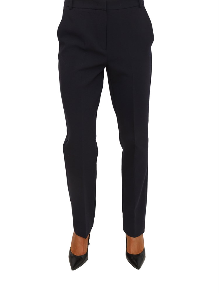 Pantalone Eresia Emme Marella in misto viscosa blu