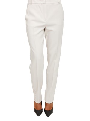 Pantalone Eresia Emme Marella in misto viscosa bianco in DONNA
