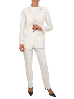 Pantalone Eresia Emme Marella in misto viscosa bianco in DONNA