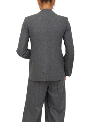 Blazer Calate Emme Marella in flanella grigia in DONNA