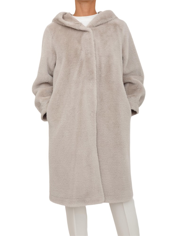Cappotto reversibile Calotta Emme Marella grigio perla