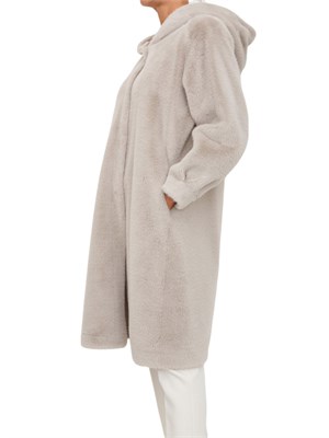 Cappotto reversibile Calotta Emme Marella grigio perla in DONNA