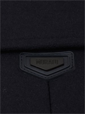 Cappotto Antony Morato in misto lana blu in UOMO