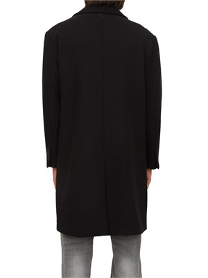 Cappotto Antony Morato in misto lana nero in UOMO