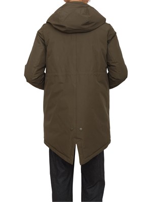 Parka Virgin Emme Marella in taffetà verde in DONNA