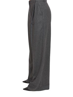 Pantalone Odilia Emme Marella in flanella grigia in DONNA