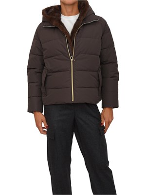 Giubbino Retore Emme Marella in taffetà verde in DONNA