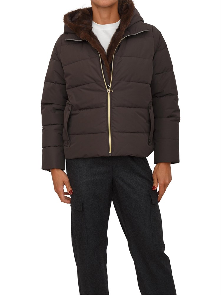 Giubbino Retore Emme Marella in taffetà verde