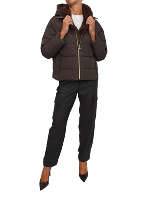 Giubbino Retore Emme Marella in taffetà verde in DONNA