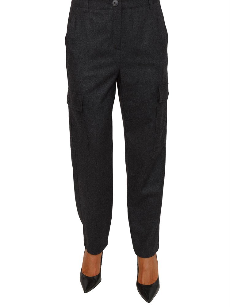 Pantalone Canzone Emme Marella in flanella grigia