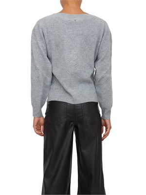 Maglia Liu Jo donna in lana e cashmere grigio in DONNA