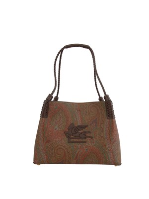 Borsa Etro Libra S piccola in pelle Paisley in DONNA