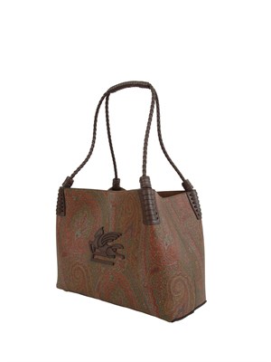 Borsa Etro Libra S piccola in pelle Paisley in DONNA