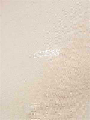 Maglia Guess Jeans in misto seta/lana beige in UOMO