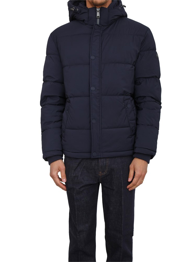 Piumino Guess Jeans in nylon blu