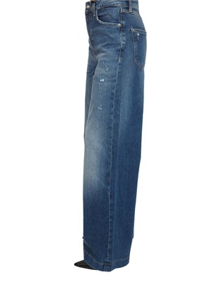 Jeans wide leg Bellagio denim medio Guess Jeans donna in DONNA