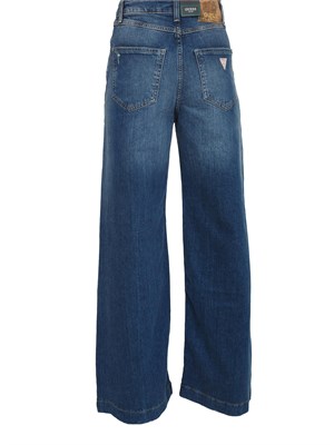 Jeans wide leg Bellagio denim medio Guess Jeans donna in DONNA
