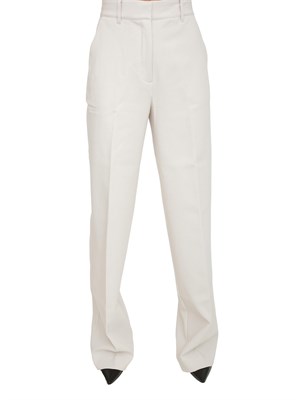 Pantaloni palazzo Guess Jeans donna in viscosa avorio in DONNA