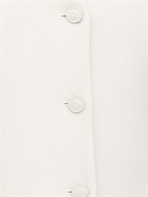 Gilet Guess Jeans donna in viscosa avorio in DONNA