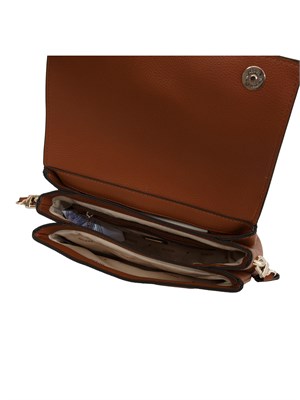 Borsa Gregoria Guess Jeans in ecopelle cuoio in DONNA