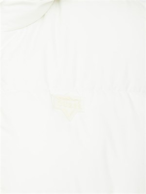 Gilet da sci Guess Jeans in tessuto impermeabile bianco in DONNA