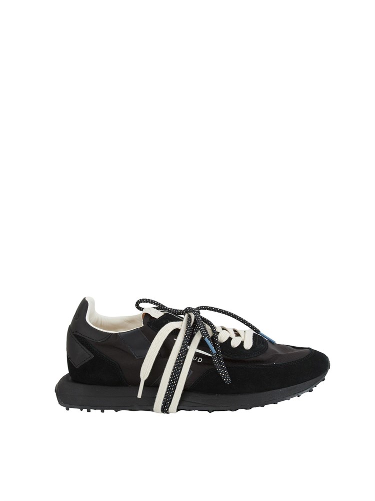 Sneakers Rush Framework di Ghoud Venice in ripstop e suede nero