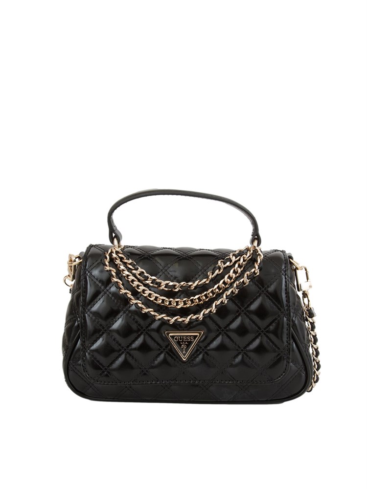 Borsa Guess Giully in ecopelle matelassÉ nero