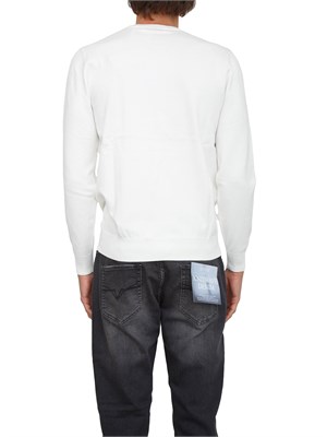 Maglia Guess Jeans uomo in misto cotone avorio in UOMO