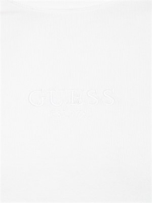 Maglia Guess Jeans uomo in misto cotone avorio in UOMO
