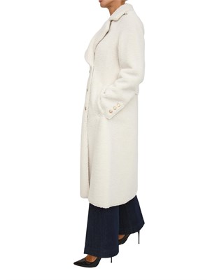 Pelliccia Guess Jeans donna effetto teddy bianco in DONNA