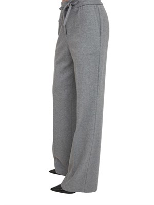 Pantalone Etel Nenette in lana gessata grigia in DONNA