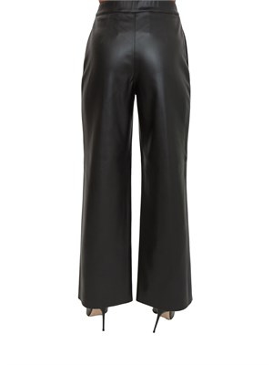 Pantalone Emy Nenette in ecopelle nera in DONNA