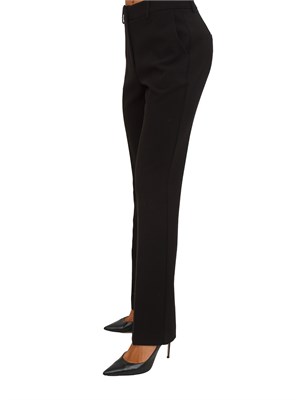 Pantalone New York Nenette in doppio crepe nero in DONNA