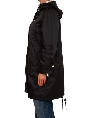 Piumino Pinko in tela lucida con cappuccio e gilet interno in DONNA