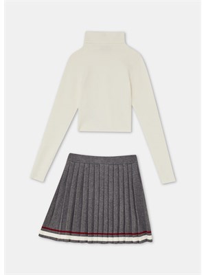 Completo Liu-jo da bambina in maglia di misto viscosa in BAMBINO