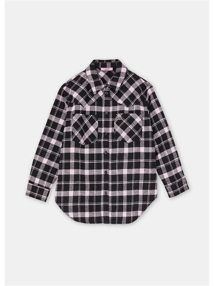 Camicia Liu-jo bambina in cotone check