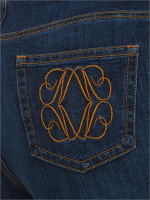 Jeans donna Santeria Nenette in denim blu in DONNA